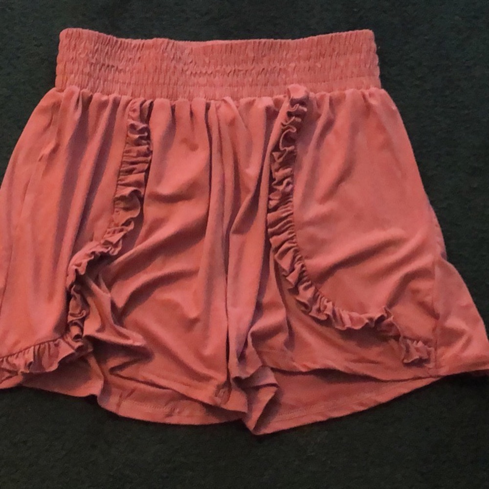 Pink big bottom shorts
